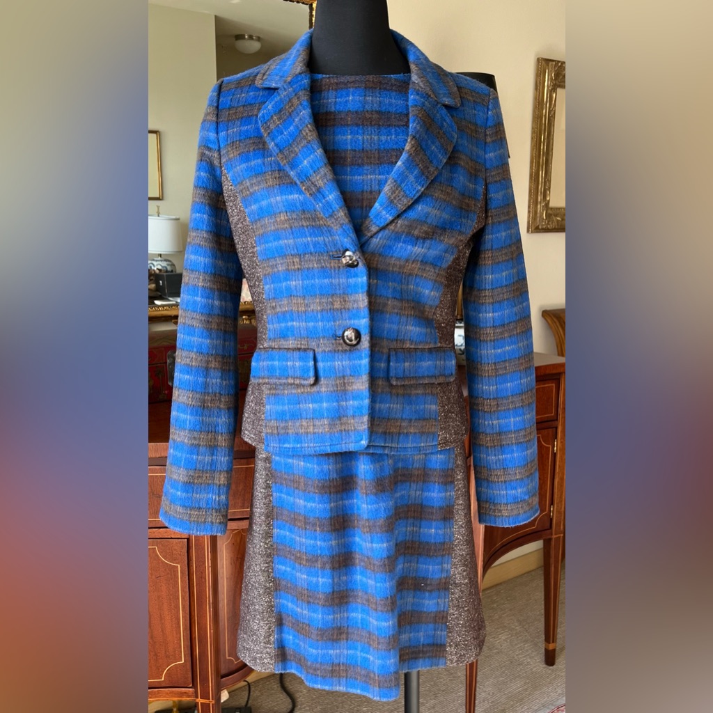 Francis Sheath Dress And Matching Blazer - Wool Blend